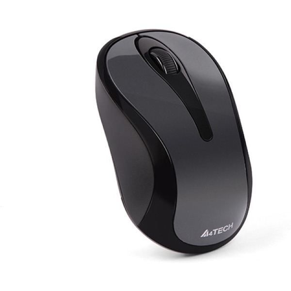 Мышь A4Tech G3-280NS (серый/черный)