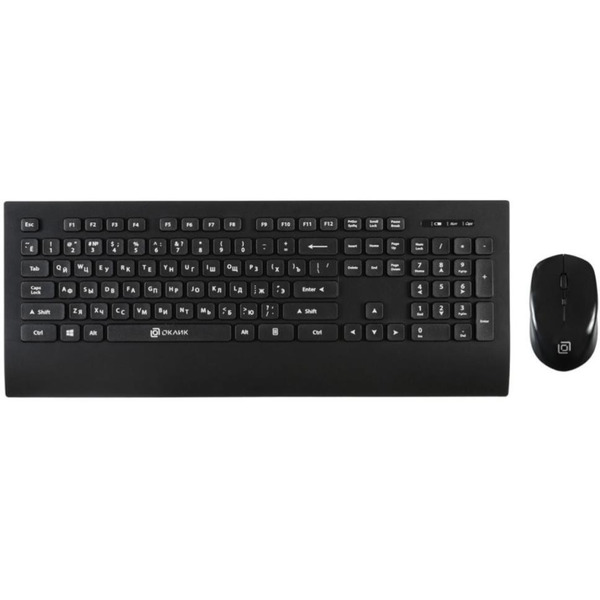 Клавиатура + мышь OKLICK 222M