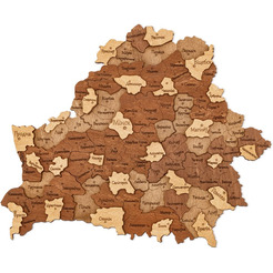 Модель в виде конструктора EWA «Карта Беларуси" Мини