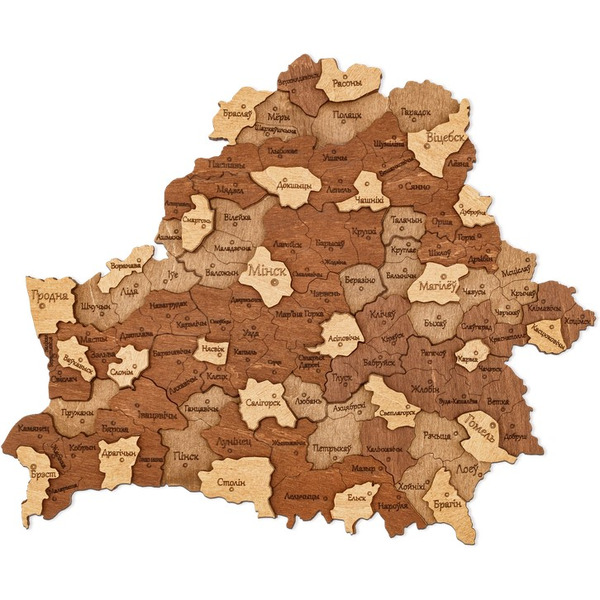 Модель в виде конструктора EWA «Карта Беларуси" Мини