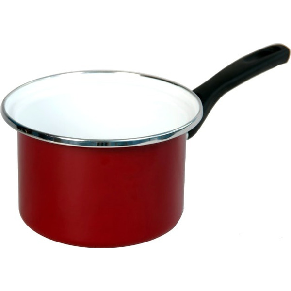 Ковш Сантэкс 1-4410400 (бордовый, белый)