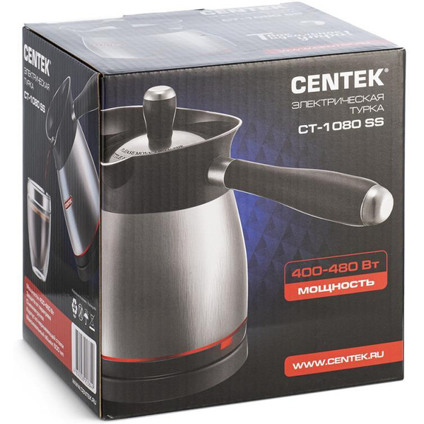 Электрическая турка CENTEK CT-1080 SS