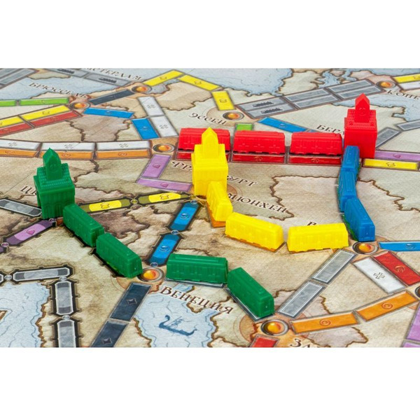 Настольная игра HOBBY WORLD Ticket to Ride: Европа 1032 (3-е русское издание)