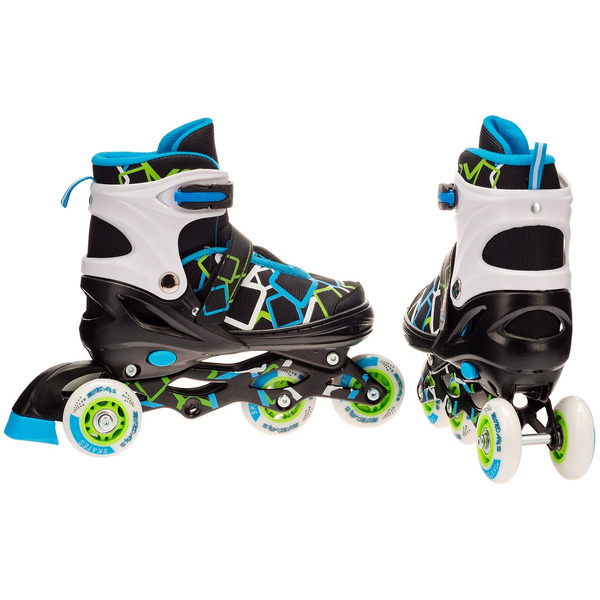 Коньки роликовые Favorit 8802-L-BL