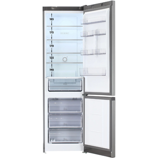 Холодильник-морозильник HOTPOINT HT 6200 MX