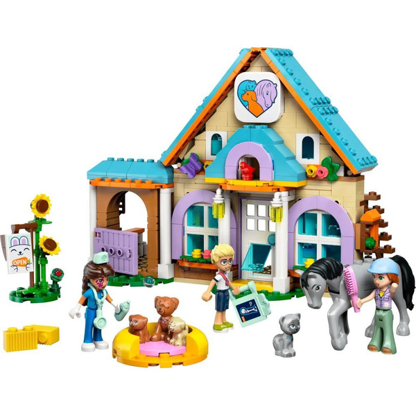 Конструктор Lego Friends Ветеринарная клиника для лошадей и питомцев 42651