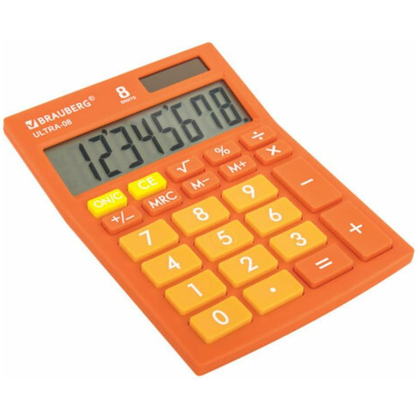 Калькулятор BRAUBERG Ultra-08-RG (250511)