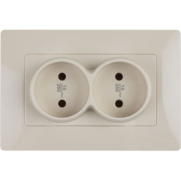 Розетка Leiden Electric Steen 806067