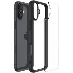 Чехол для телефона Spigen Ultra Hybrid для iPhone 16 ACS08201 (Matte Black)