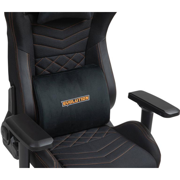 Игровое кресло EVOLUTION CONQUEROR FABRIC Black