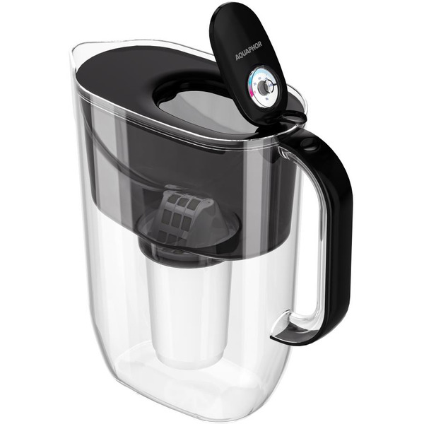 Водоочиститель Кувшин Аквафор Аквафор Фреш Р86А5FM (черный)