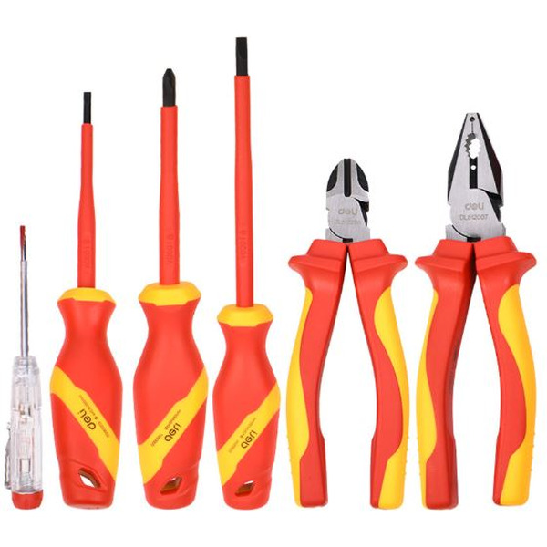 Набор диэлектрического инструмента Deli EDL512006T