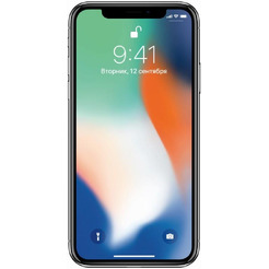 Смартфон APPLE iPhone X 256GB Silver (MQAG2RM/A)