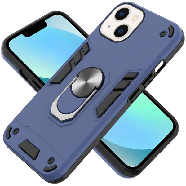 Бампер Bingo Warrior для Apple iPhone 13 mini (синий)