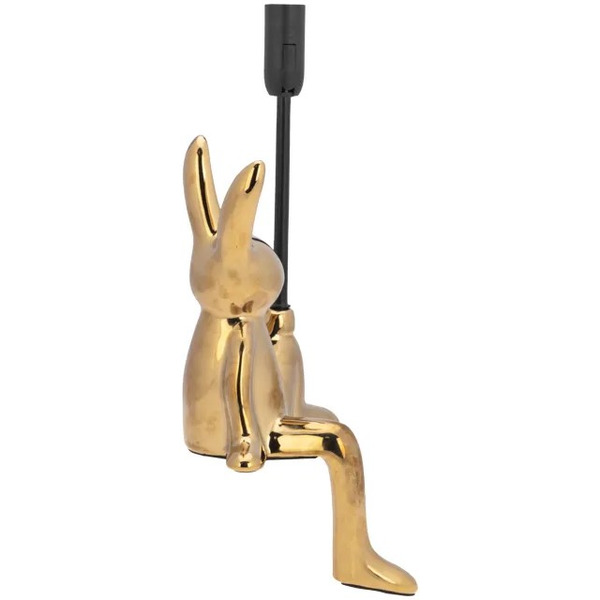 Светильник декоративный настольный REXANT 603-1029 МОБИ Заяц Е14, 40Вт, золотой