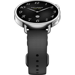 Смарт-часы Xiaomi Watch S4 41mm Fluororubber Strap Black (BHR07VRGL/M2502W1)