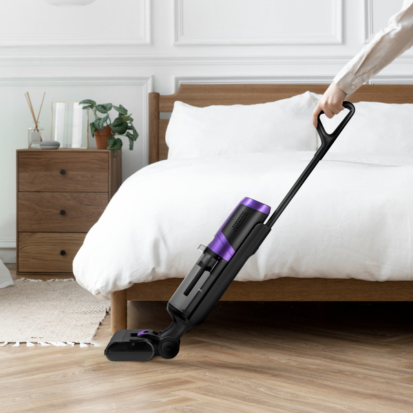 Вертикальный беспроводной моющий пылесос Kitfort КТ-5176