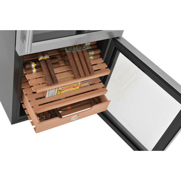 Винный шкаф-хьюмидор ZUGEL ZTH80DX Dual Zone