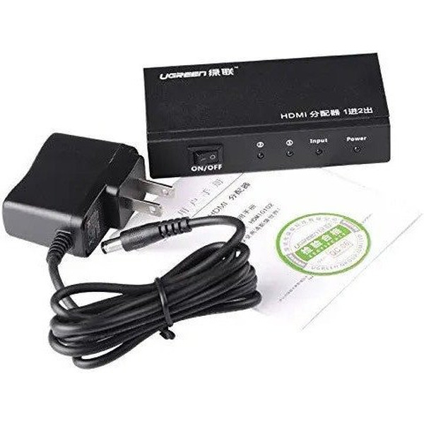 Разветвитель Ugreen CM619 (черный)