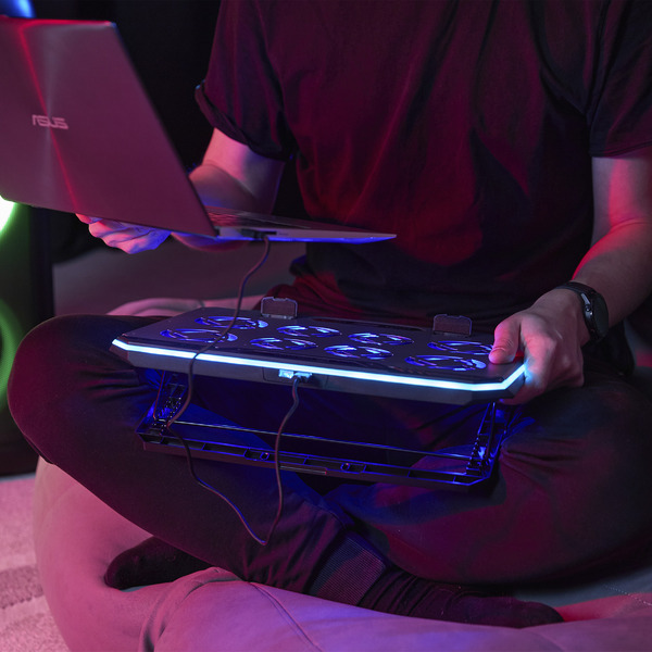 Подставка для ноутбука EVOLUTION LCS-06 RGB