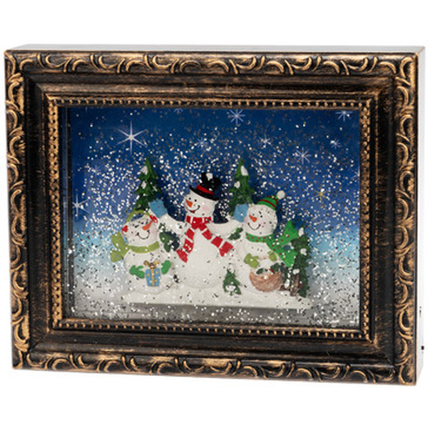 Декоративный фонарь с эффектом снегопада и подсветкой NEON-NIGHT Картина 501-163