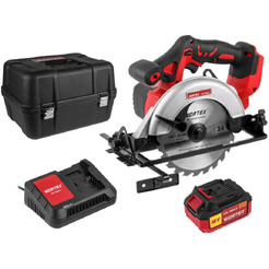 Дисковая (циркулярная) пила Wortex CCS 1816-1 0329349 (с 1-им АКБ, кейс)