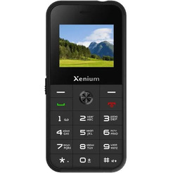 Кнопочный телефон Xenium X718 (черный)