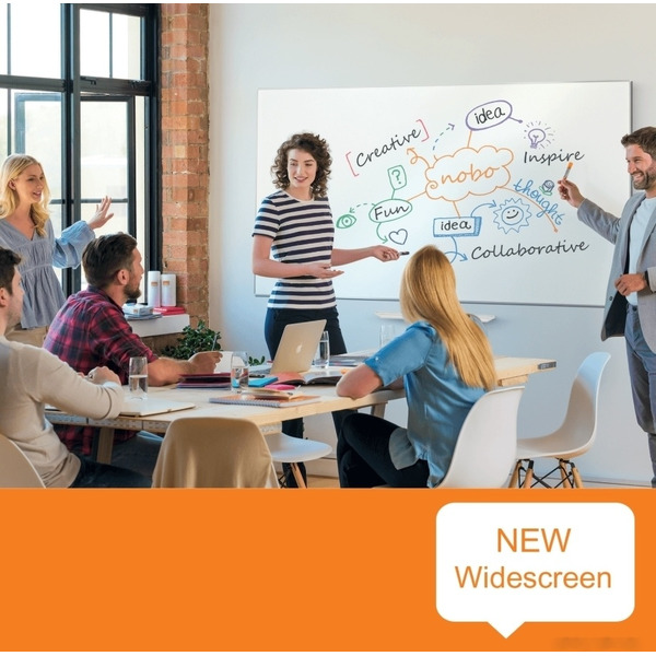 Магнитно-маркерная доска NOBO Widescreen 40 Enamel Whiteboard (1905302)