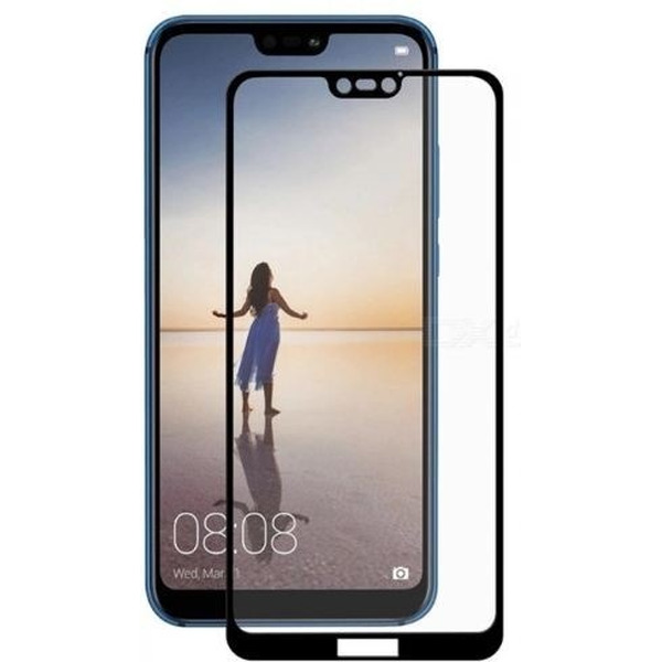 Защитное стекло CASE Full Glue для Huawei Y7s (черный)