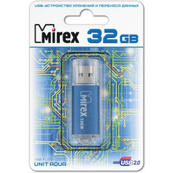 USB Flash MIREX Unit Aqua 32GB (13600-FMUAQU32)