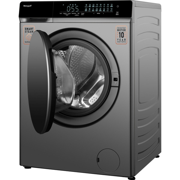Стирально-сушильная машина WEISSGAUFF WMD 888 Touch Inverter Steam Silver