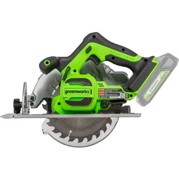 Циркулярная пила Greenworks GD24CS 1500907CUB