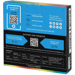 Вентилятор Arctic P12 PWM PST A-RGB 0dB ACFAN00231A