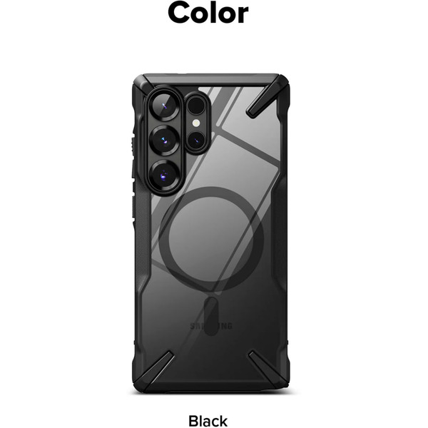 Чехол Ringke FUSION X MAGNETIC для Galaxy S25 Ultra BLACK