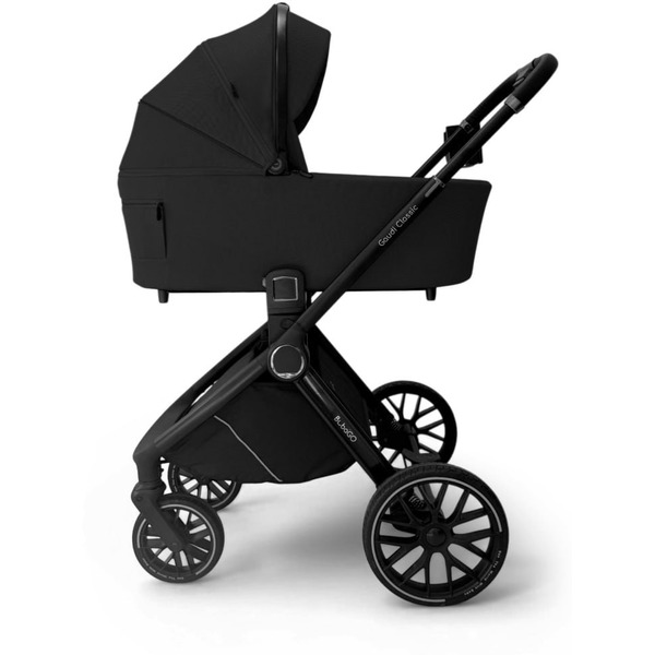 Детская универсальная коляска Bubago Gaudi Classic 3 в 1 BG 212-3 (черный)