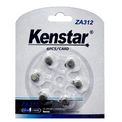 Батарейка KENSTAR Zinc Air KS-ZA312-BL6