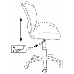 Кресло Бюрократ CH-296NX/15-21