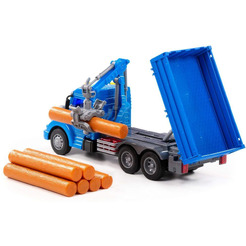 Самосвал Полесье Профи 96135 (синий)