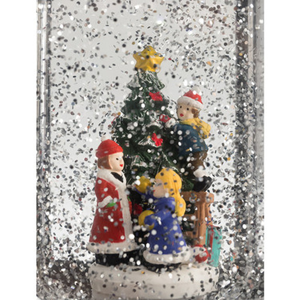 Декоративный фонарь с эффектом снегопада и подсветкой NEON-NIGHT Рождество 501-065