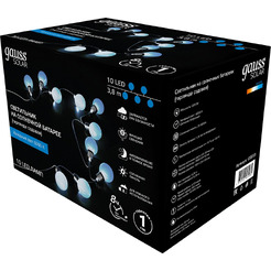 Новогодняя гирлянда Gauss Solar GS033