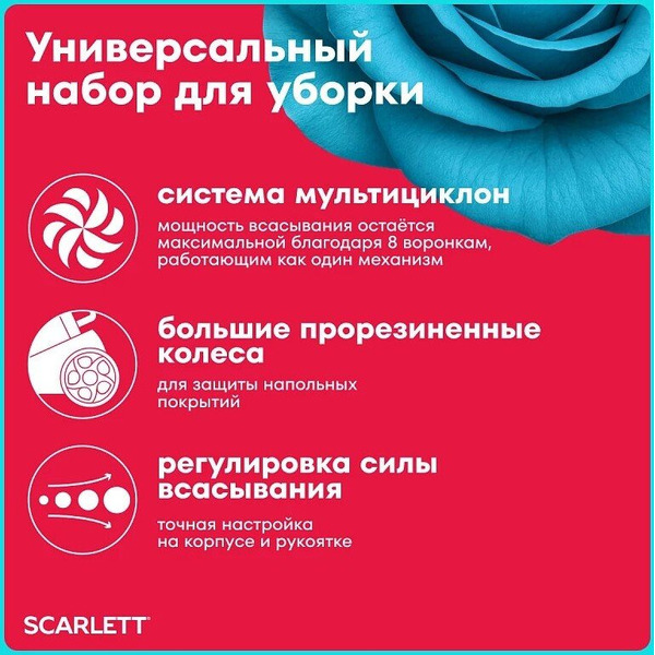 Пылесос Scarlett SC-VC80C308
