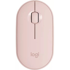 Мышь Logitech M350 Pebble (розовый)