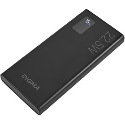 Портативное зарядное устройство Digma DGPF10A 10000mAh (черный)