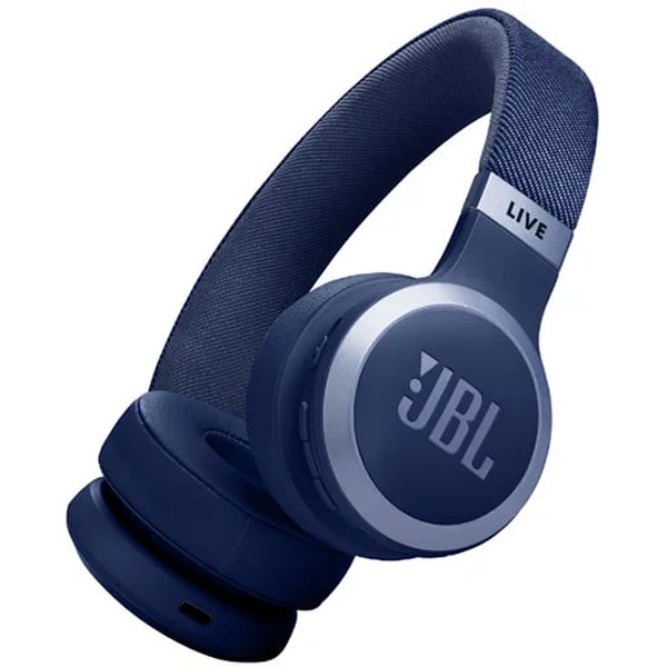 Детские накладные беспроводные наушники JBL JR460NC (JBLJR460NCBLU) синий