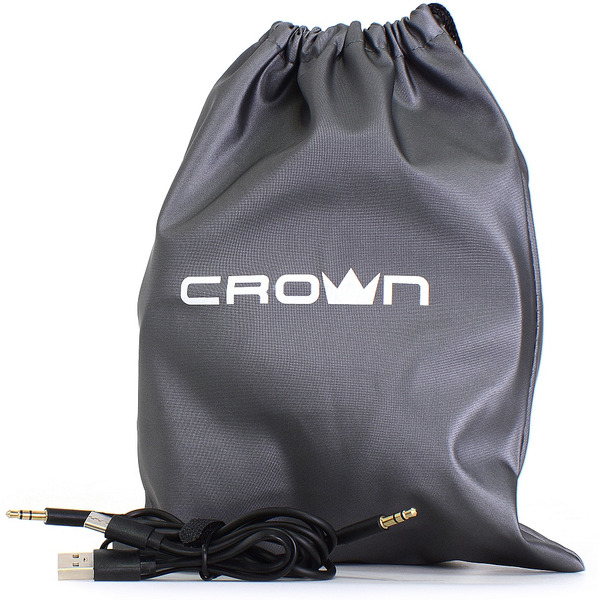 Наушники беспроводные Crown CMBH-5050 Black
