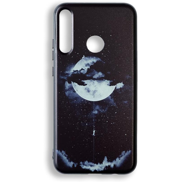 Задняя накладка CASE Print Huawei P40 lite E / Y7P / Honor 9C луна в облаках