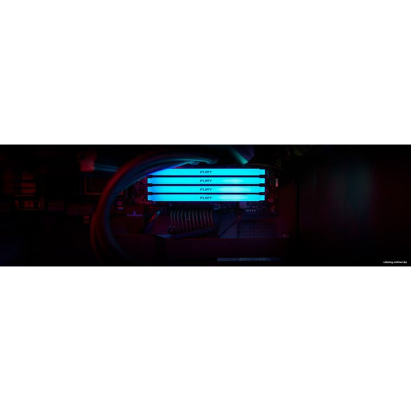 Оперативная память Kingston FURY Beast RGB 32ГБ DDR4 3200 МГц KF432C16BB2A/32
