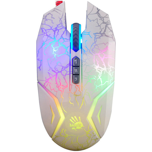 Мышь игровая A4Tech Bloody Neon N50 (белый)