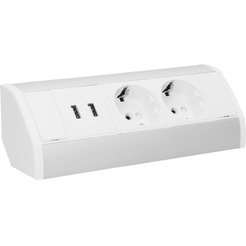 Блок розеточный Orno OR-GM-9003-W.AL 0,6 м