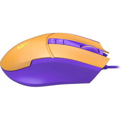 Мышь A4Tech Bloody L65 Max (желтый/фиолетовый)